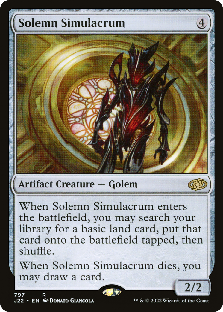 Solemn Simulacrum (J22) 797 - WZRD TCG