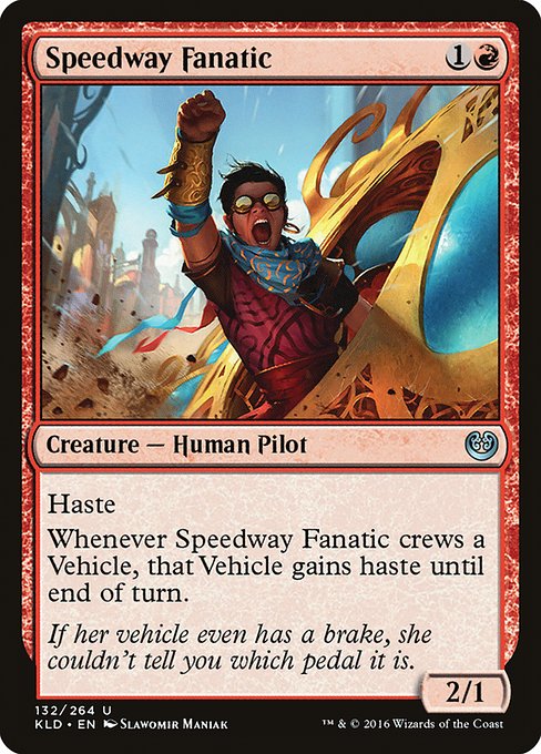 Speedway Fanatic front
