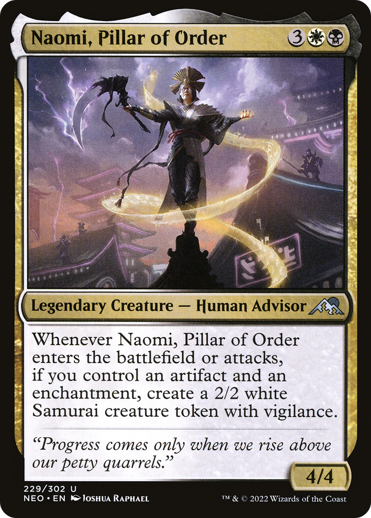 Naomi, Pillar of Order (NEO) 229