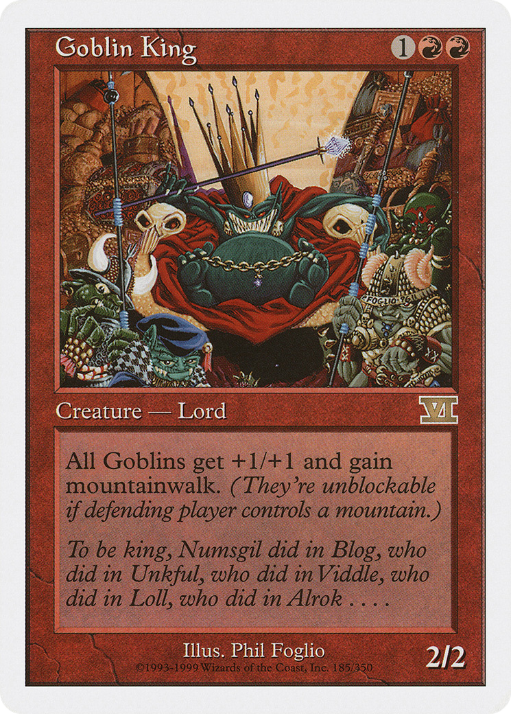 Goblin King (6ED) 185