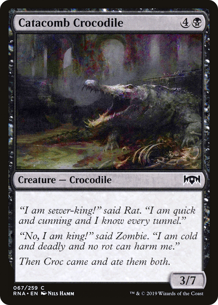 Catacomb Crocodile (RNA) 67 - WZRD TCG