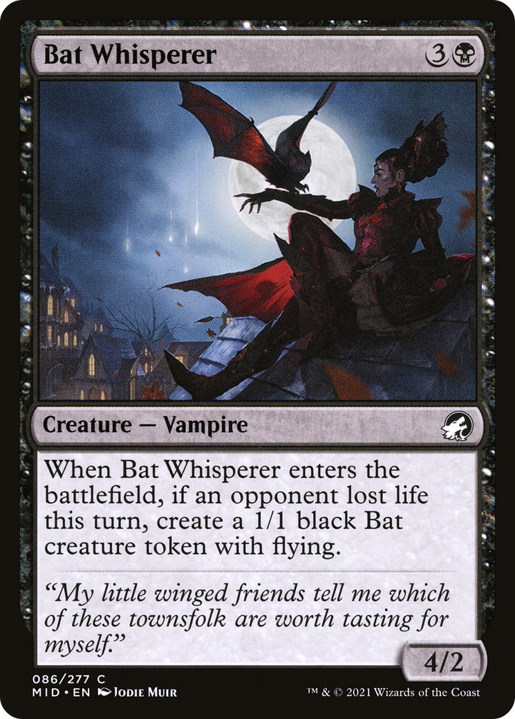 Bat Whisperer (MID) 86 - WZRD TCG