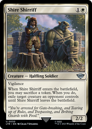 Shire Shirriff (LTR) 30 - WZRD TCG