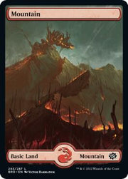 Mountain - Full Art, BRO, 285, NM, Foil