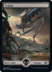 Swamp - Full Art, BRO, 283, NM, Foil