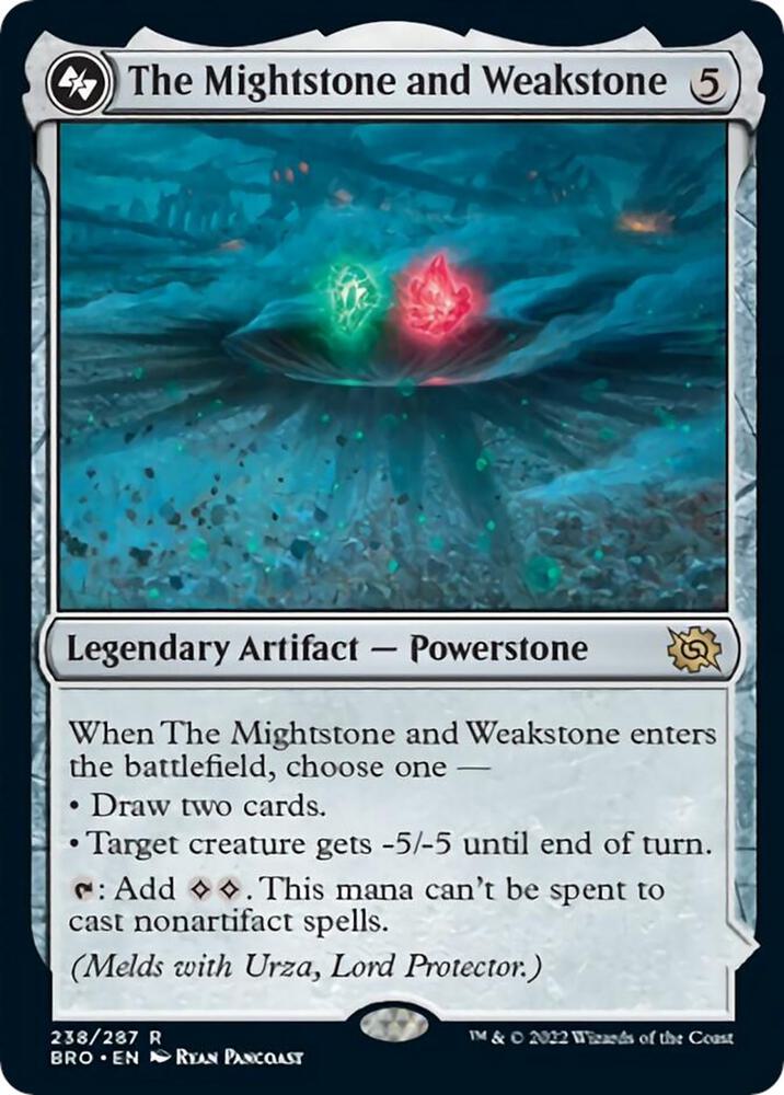 The Mightstone and Weakstone, BRO, 238, NM