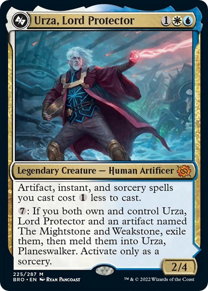 Urza, Lord Protector,, 225, Lightly Played, Normal