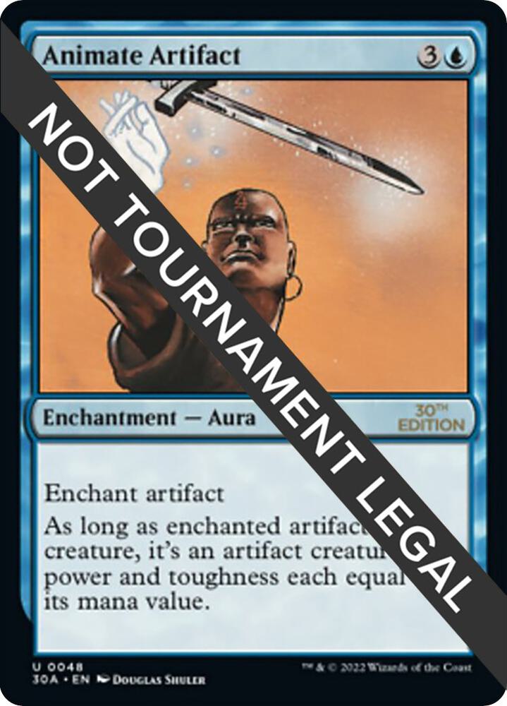 Animate Artifact, 30A, 48, NM