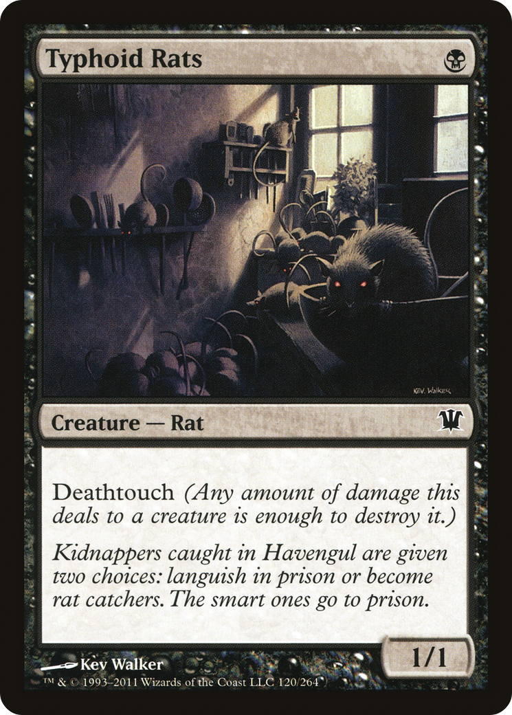 Typhoid Rats (ISD) 120 - WZRD TCG