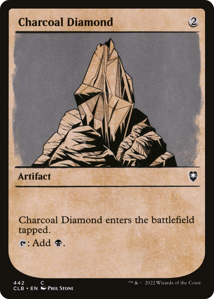 Charcoal Diamond (CLB) 442 - WZRD TCG