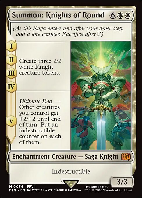 Summon: Knights of Round