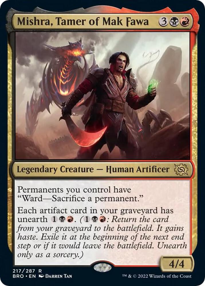 Mishra, Tamer of Mak Fawa, BRO, 217, NM