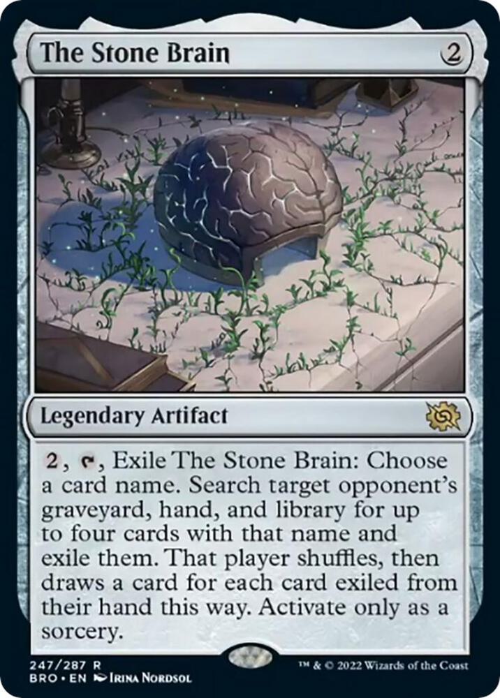 The Stone Brain, BRO, 247, NM
