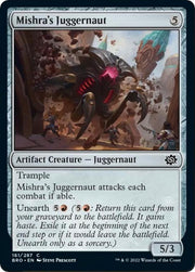 Mishra's Juggernaut, BRO, 161, NM
