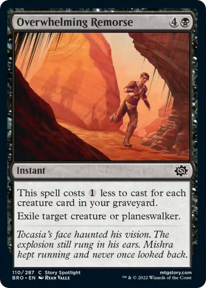 Overwhelming Remorse, BRO, 110, NM