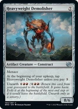 Heavyweight Demolisher, BRO, 160, NM