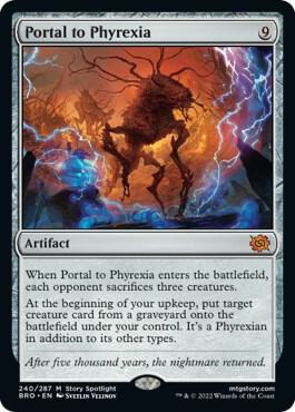 Portal to Phyrexia, BRO, 240, NM
