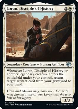 Loran, Disciple of History, BRO, 13, NM