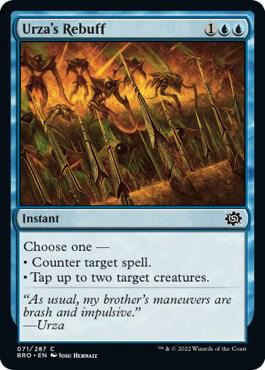 Urza's Rebuff, BRO, 71, NM