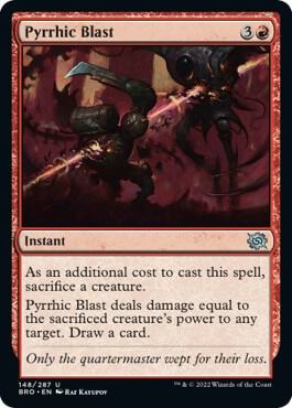 Pyrrhic Blast, BRO, 148, NM