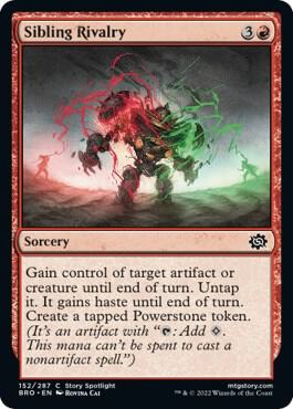 Sibling Rivalry, BRO, 152, NM