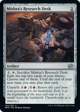 Mishra's Research Desk, BRO, 162, NM