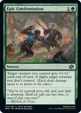 Epic Confrontation, BRO, 176, NM
