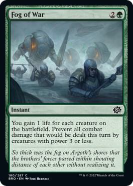 Fog of War, BRO, 180, NM