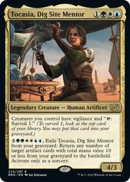 Tocasia, Dig Site Mentor, BRO, 224, NM