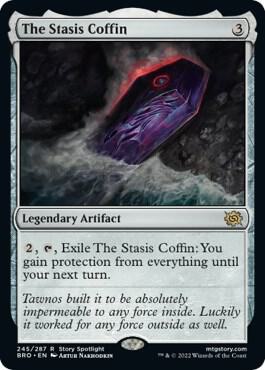 The Stasis Coffin, BRO, 245, NM, Foil
