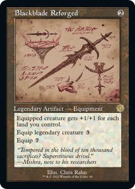 Blackblade Reforged (Schematic),, 69, Near Mint, Foil