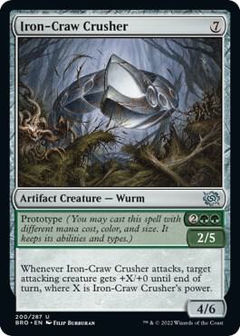 Iron-Craw Crusher, BRO, 200, NM