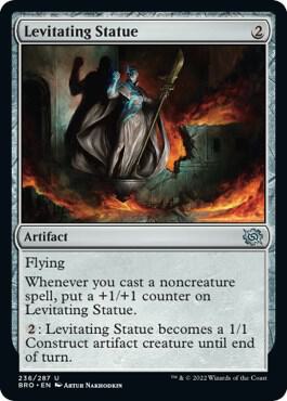 Levitating Statue, BRO, 236, NM