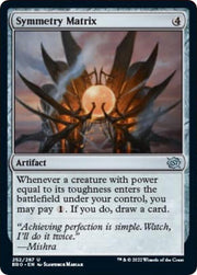 Symmetry Matrix, BRO, 252, NM, Foil