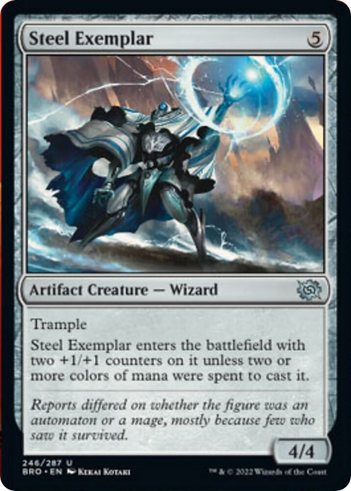 Steel Exemplar, BRO, 246, NM, Foil