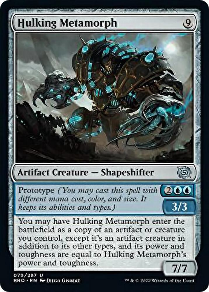Hulking Metamorph, BRO, 79, NM, Foil