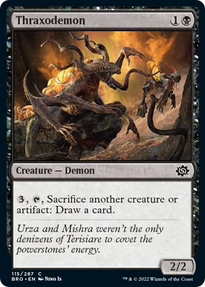 Thraxodemon, BRO, 115, NM