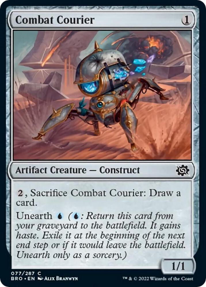 Combat Courier, BRO, 77, NM