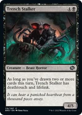 Trench Stalker, BRO, 116, NM, Foil