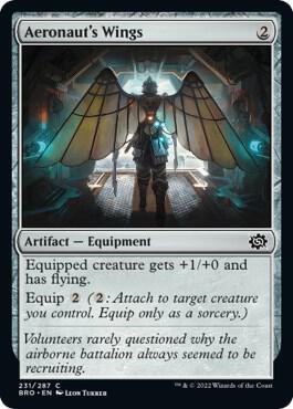 Aeronaut's Wings, BRO, 231, NM