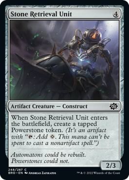 Stone Retrieval Unit, BRO, 248, NM, Foil
