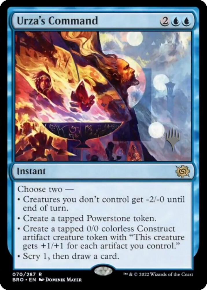 Urza's Command, PPBRO, 70, NM