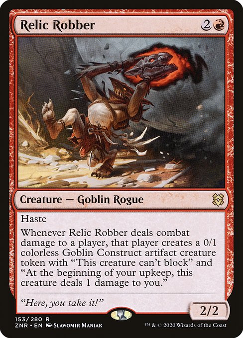 Relic Robber front