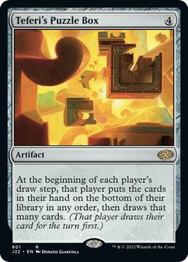 Teferi's Puzzle Box,, 801, Near Mint, Normal