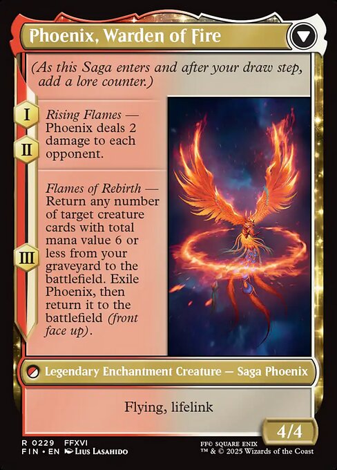 Joshua, Phoenix's Dominant // Phoenix, Warden of Fire (Back)