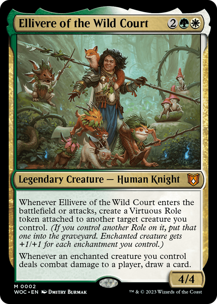 Ellivere of the Wild Court (WOC) 2 - WZRD TCG