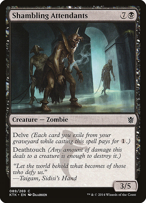 Shambling Attendants front