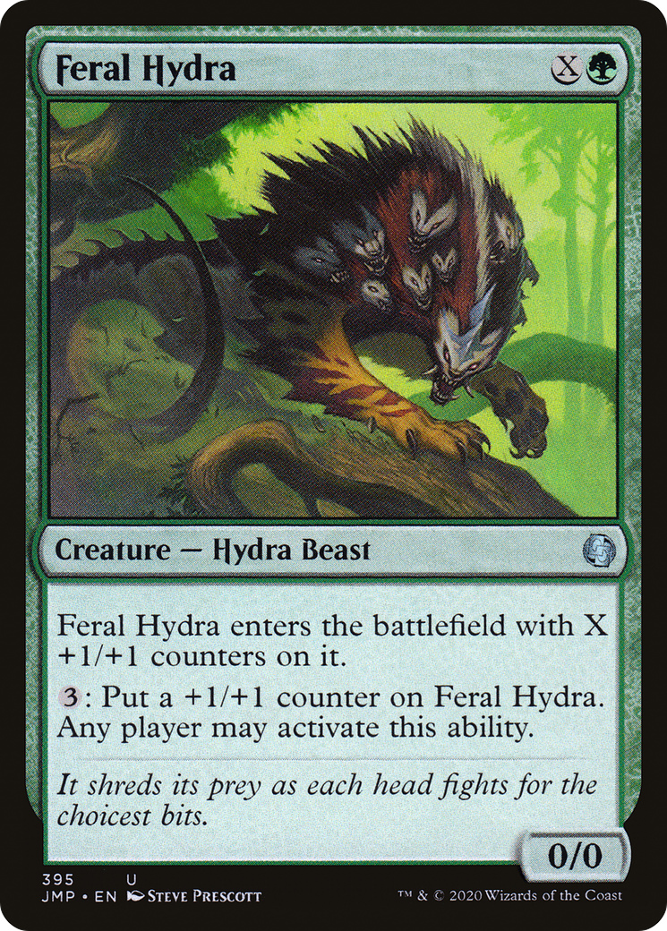 Feral Hydra (JMP) 395 - WZRD TCG