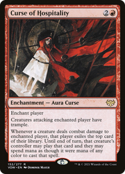 Curse of Hospitality (VOW) 152 - WZRD TCG