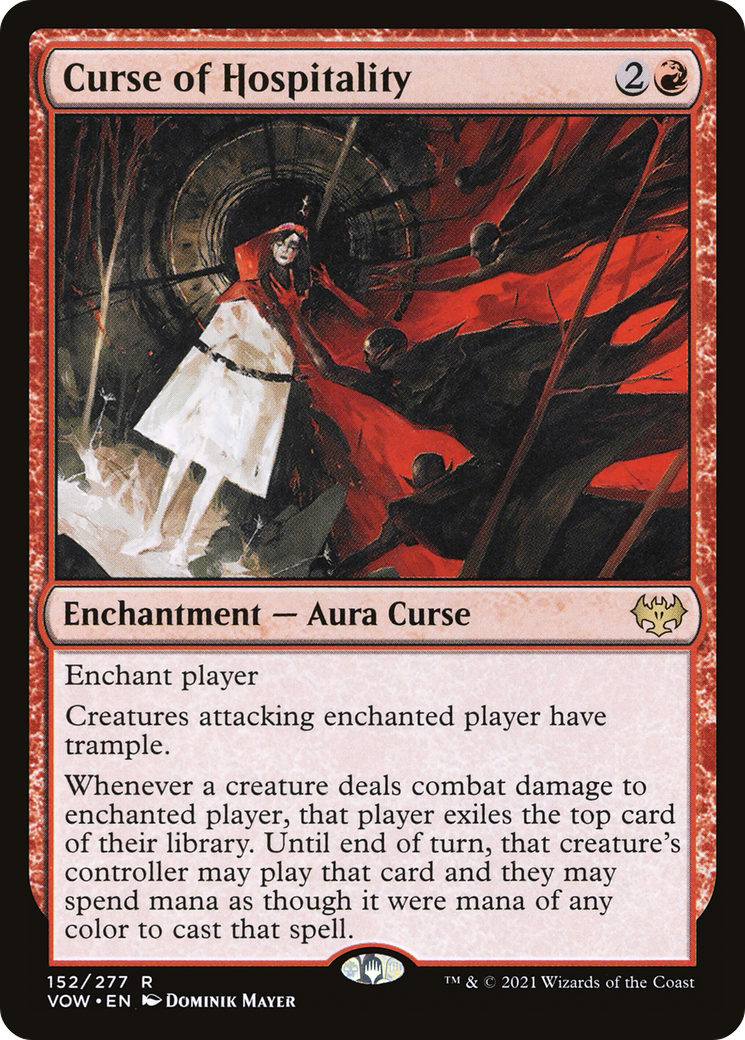 Curse of Hospitality (VOW) 152 - WZRD TCG